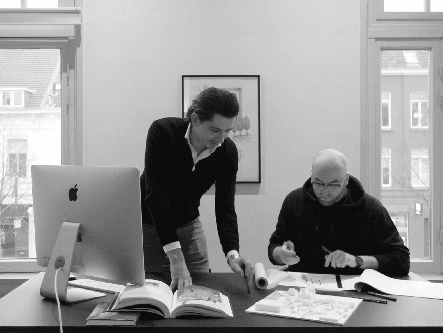 Harry en Frank Brouwers en Geerts Architecten Breda