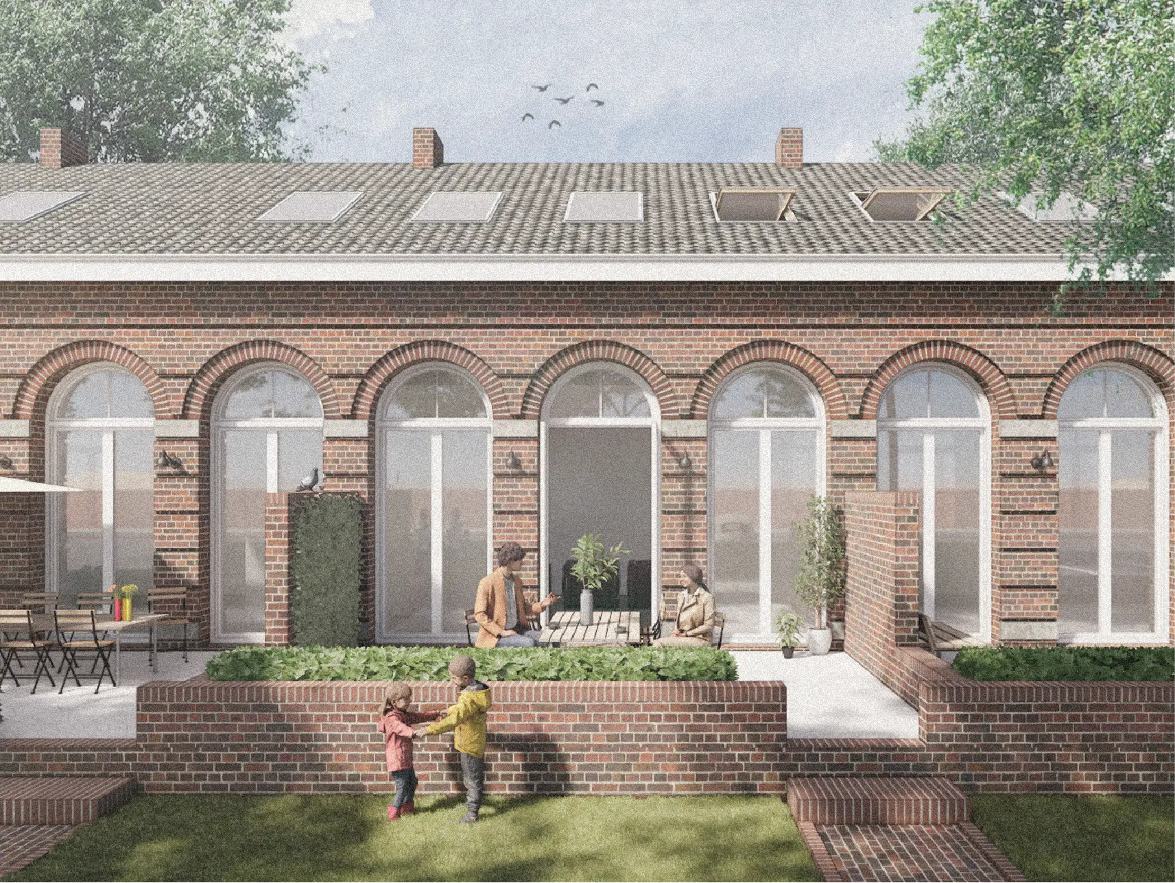 Monumentaal pand impressie - Brouwers & Geerts Architecten